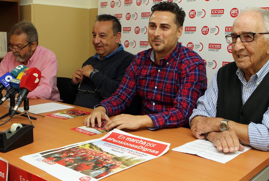 Desde la izquierda, Miguel Ángel Tabanera, Manuel Sánz, Alejandro Blázquez y Nicolás Berzal.