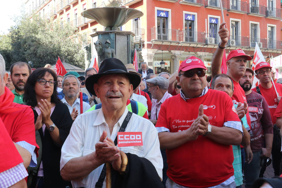 La marcha por las pensiones llega a Valladolid