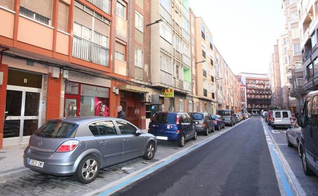 Calle Miguel de Prado, en el entorno de la Circular.