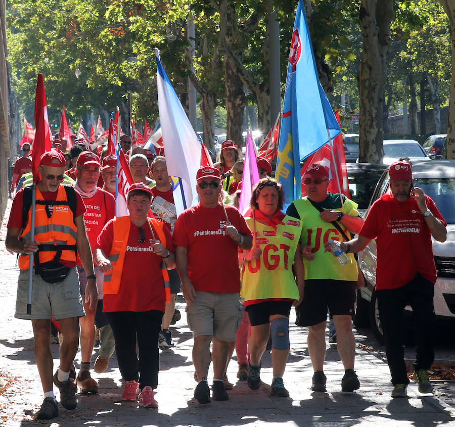 Marcha por las pensiones en Segovia