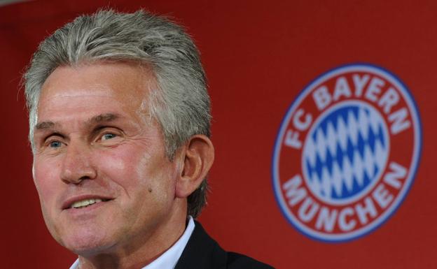 El técnico alemán, en su última temporada como entrenador del Bayern. 