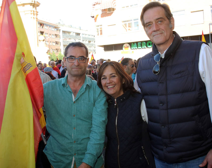 Concentración en apoyo a la Guardia Civil en Segovia