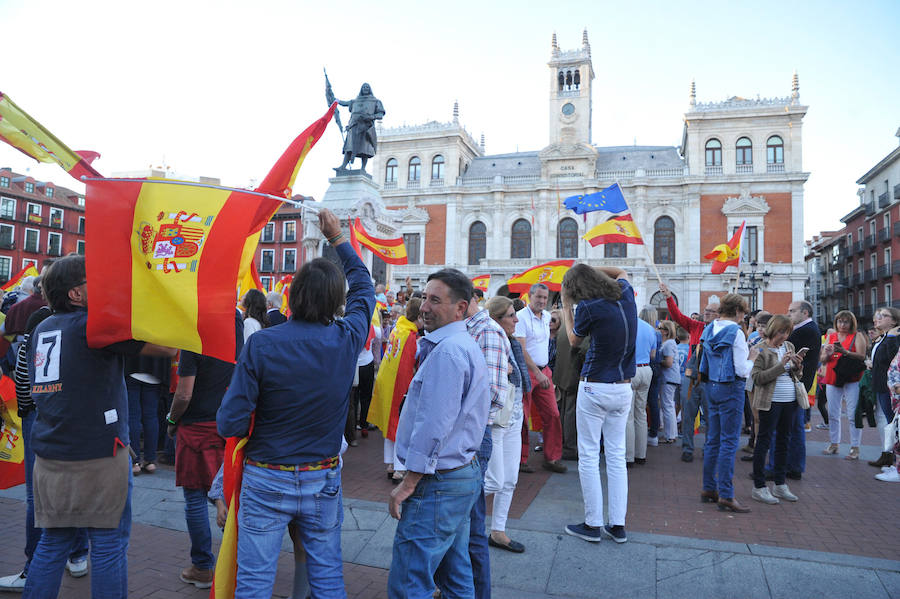 Manifestación por la unidad de España en Valladolid