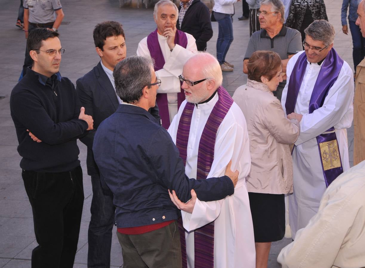 La Catedral acoge el funeral por Fernando García, rector del Seminario de Valladolid