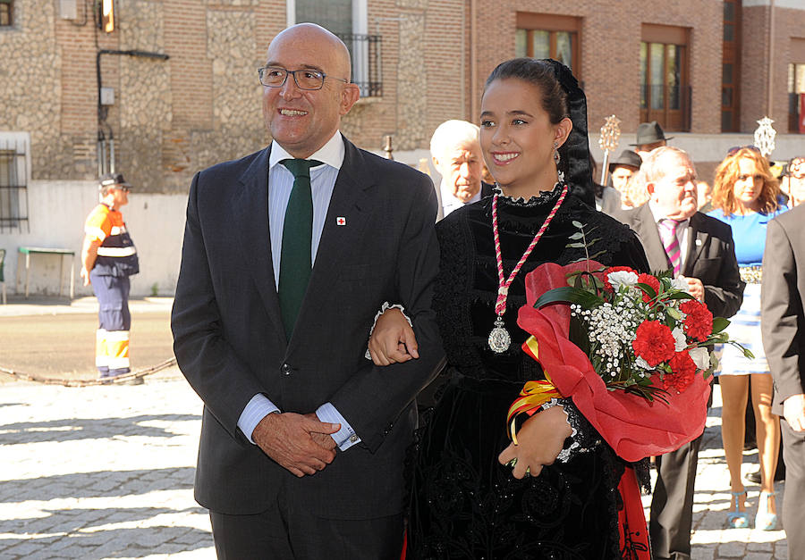Misa en honor a la Virgen de la Soterraña en Olmedo