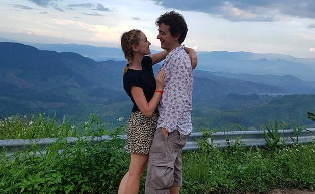 Marta Hazas y Javier Veiga de luna de miel en Tailandia