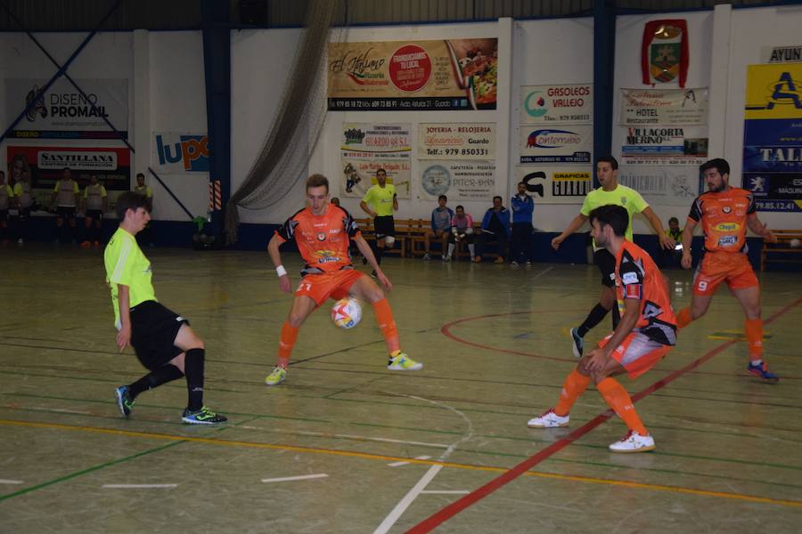 El equipo norteño ganó al equipo de primera división Ribera Navarra (6-4) y se clasificó así para octavos de fina para la copa del rey.