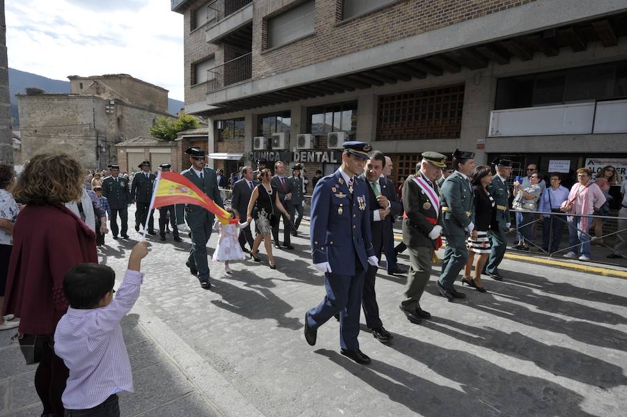 Desfile de la Guardia Civil por el día de la Hispanidad en Segovia, El Espinar y La Granja