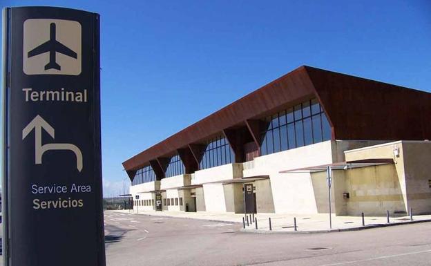 Terminal del aeropuerto de Matacán. 