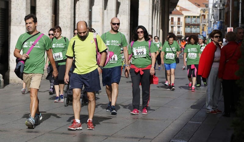 Marcha contra el cáncer en Palencia