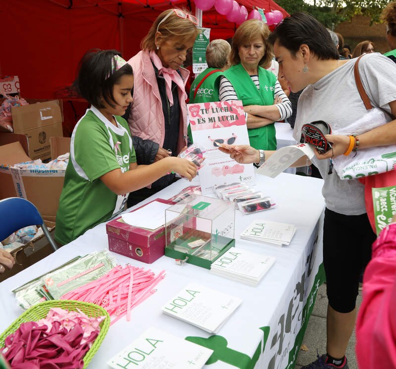 Marcha contra el cáncer en Palencia