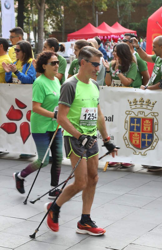 Marcha contra el cáncer en Palencia