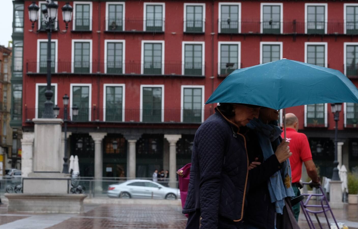 Llueve en Valladolid