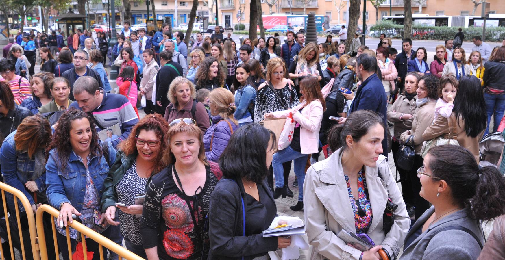 Firma de discos de Sergio Dalma en El Corte Inglés de Valladolid