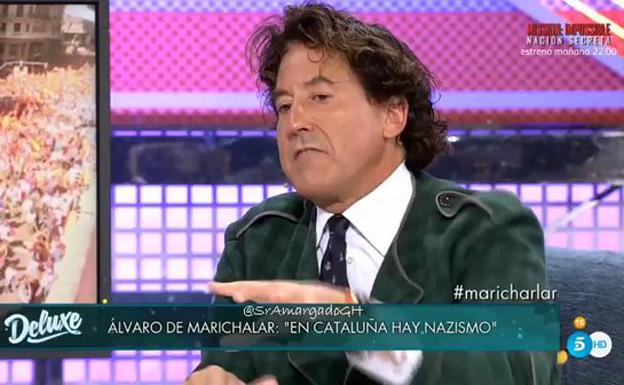 Álvaro de Marichalar en 'Sábado Deluxe'. 