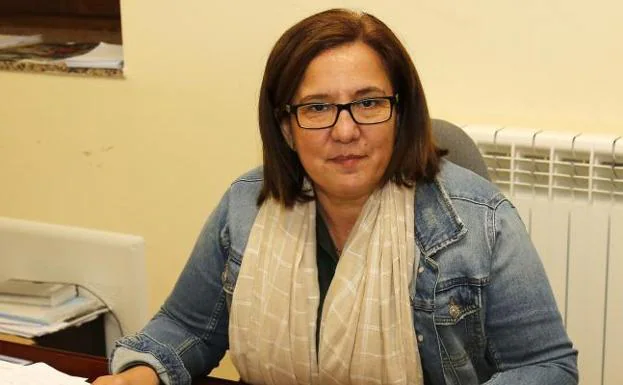 Yolanda Díez, representate de una asociación del medio rural y concejal de Paredes de Nava. 