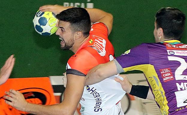 Agus Casado, en un momento del partido.