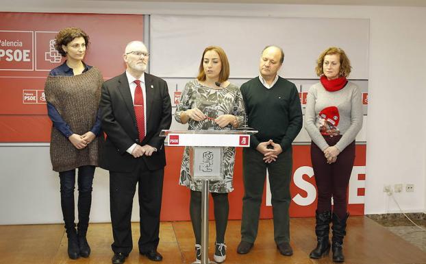 Concejales del PSOE.