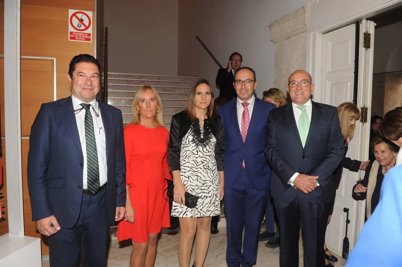 Alberto Collantes, María Amilivia, Marta Gómez, Víctor Alonso y Jesús Julio Carnero.