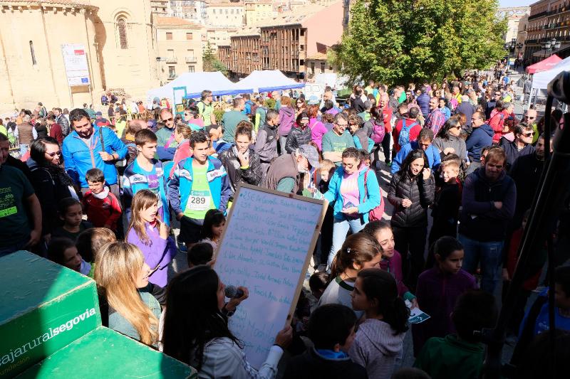 Marcha Popular de Caja Rural a beneficio del Banco de Alimentos de Segovia (Segunda parte)