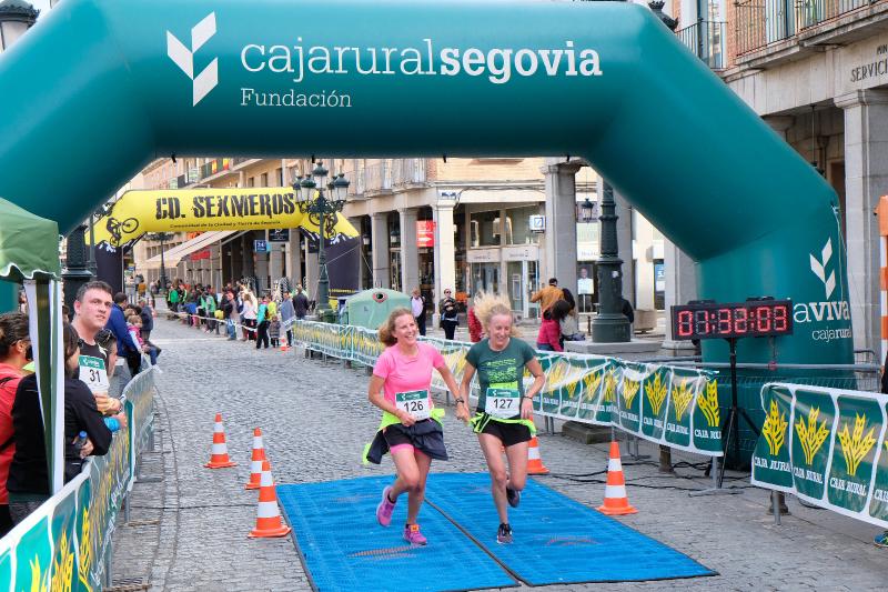 Marcha Popular de Caja Rural a beneficio del Banco de Alimentos de Segovia (Segunda parte)