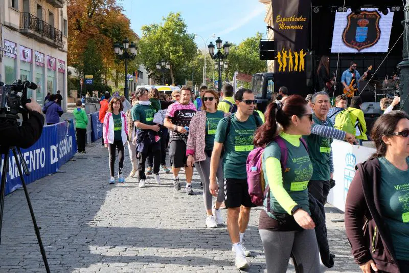 Marcha Popular de Caja Rural a beneficio del Banco de Alimentos de Segovia (Segunda parte)
