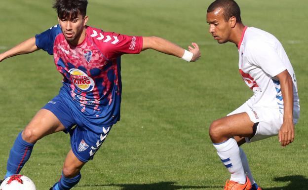 Fernán, durante el último partido de la Segoviana en La Albuera.