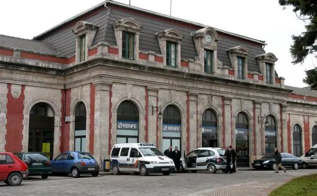 Estación de autobuses de trenes de Burgos.