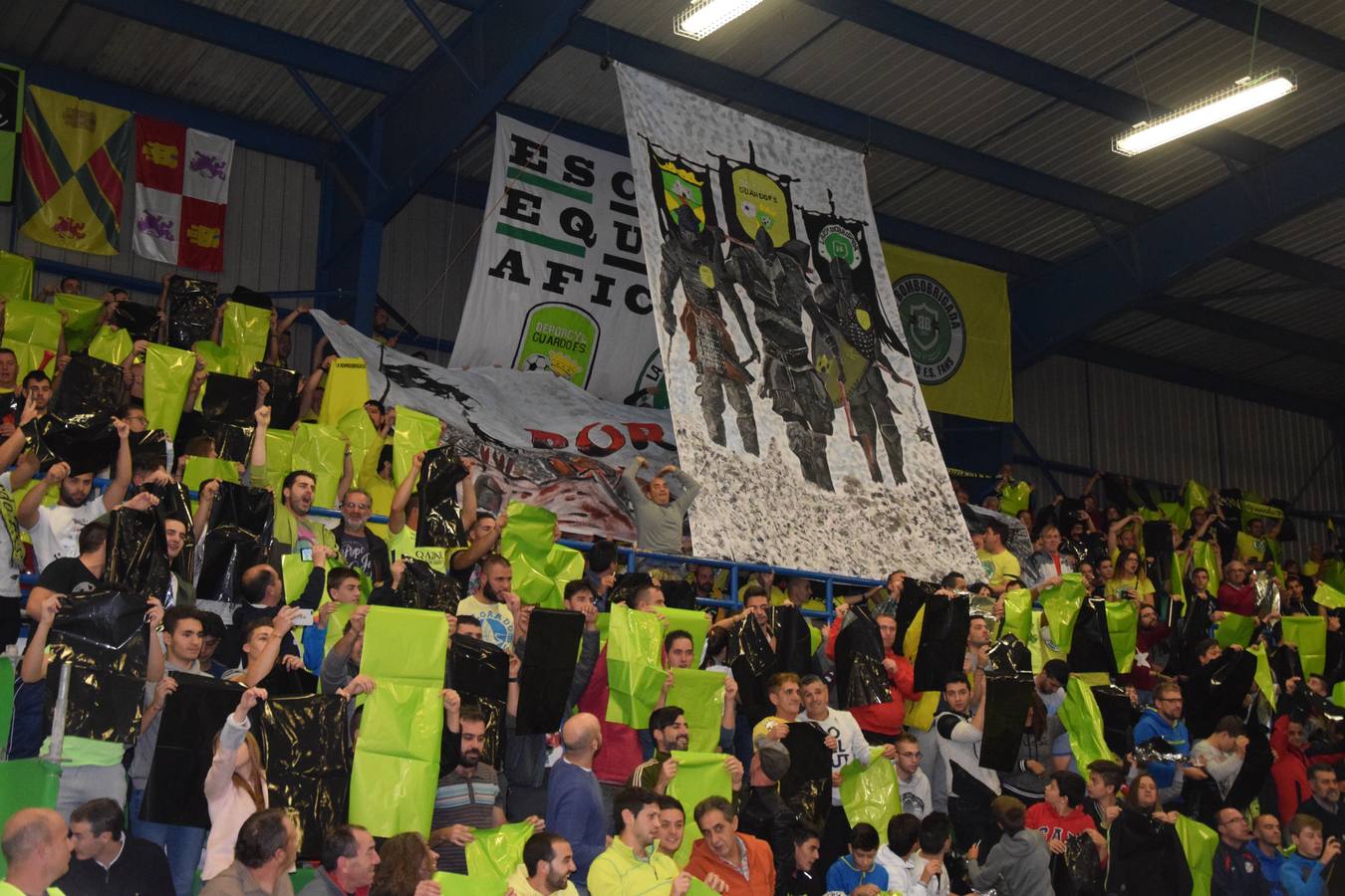 Los de Diestro plantan cara a uno de los mejores equipos nacionales y le ponen contra las cuerdas en los minutos finales con portero jugador