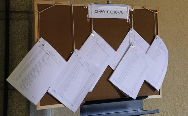 Las listas del censo electoral se exponen en el Rectorado y en las diferentes facultades. 