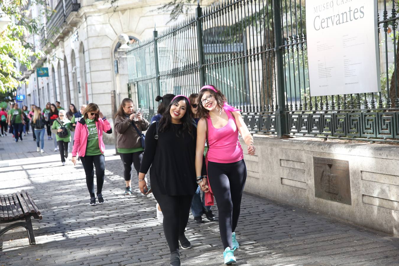 Miles de vallisoletanos se han vestido hoy de verde para salir a la calle en una marcha histórica