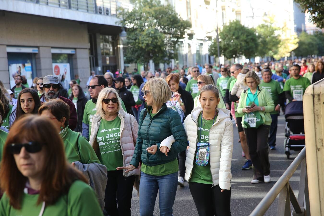 Miles de vallisoletanos se han vestido hoy de verde para salir a la calle en una marcha histórica