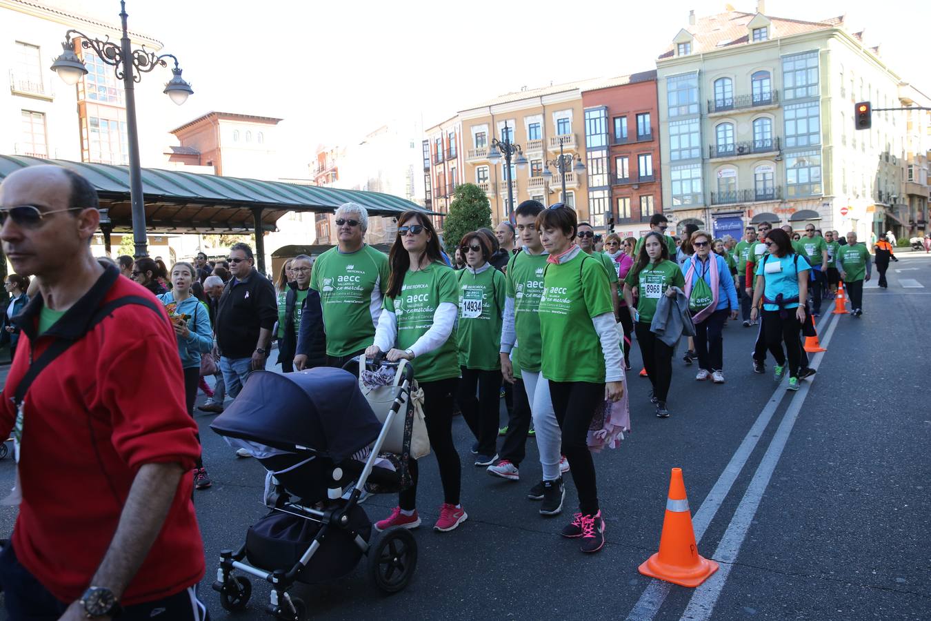 Miles de vallisoletanos se han vestido hoy de verde para salir a la calle en una marcha histórica