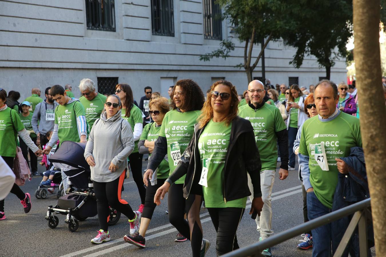 Miles de vallisoletanos se han vestido hoy de verde para salir a la calle en una marcha histórica