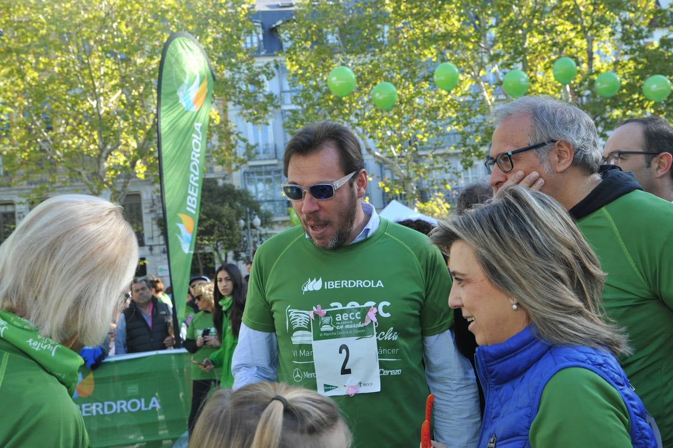 Miles de vallisoletanos se han vestido hoy de verde para salir a la calle en una marcha histórica