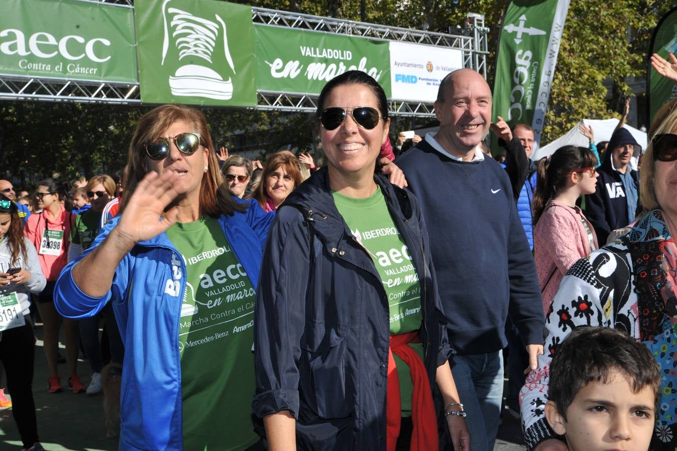 Miles de vallisoletanos se han vestido hoy de verde para salir a la calle en una marcha histórica