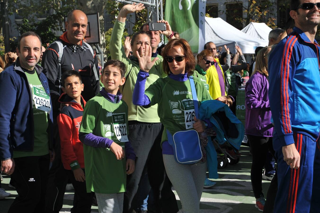 Miles de vallisoletanos se han vestido hoy de verde para salir a la calle en una marcha histórica