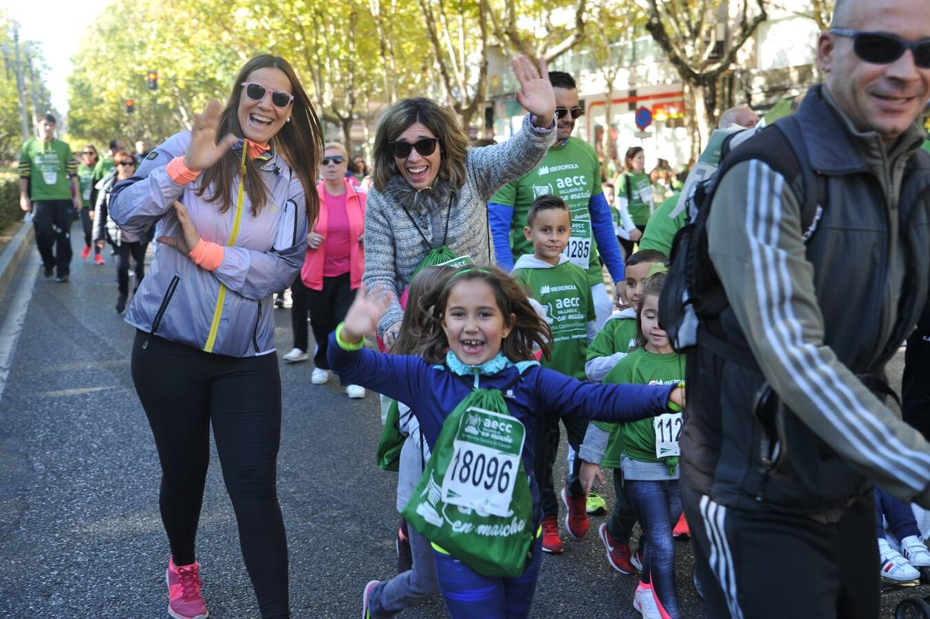 Miles de vallisoletanos se han vestido hoy de verde para salir a la calle en una marcha histórica