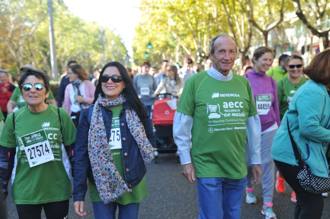 Miles de vallisoletanos se han vestido hoy de verde para salir a la calle en una marcha histórica