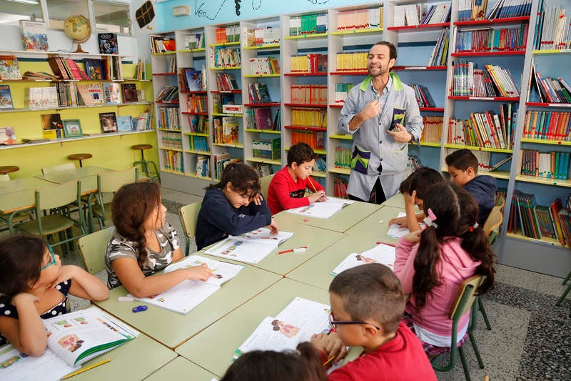 Comenzó a funcionar en el curso 1985-1986 y desde un principio trabajó en la integración de alumnos con problemas