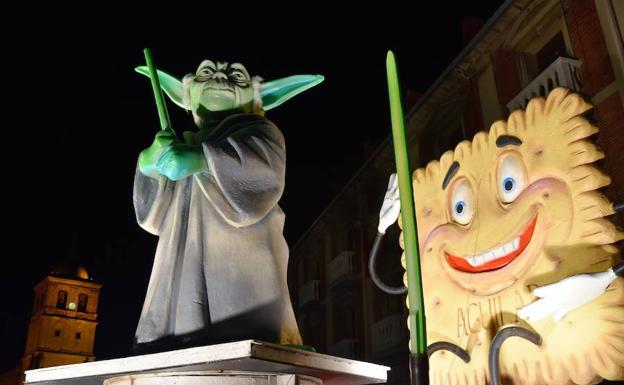 Carroza del Carnaval de Galleta. 