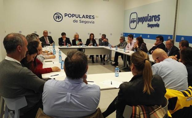 Miembros del Consejo de Política Local. 