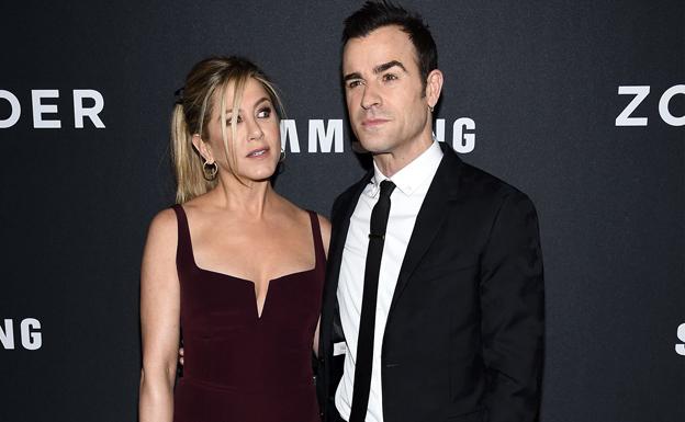 Jennifer Aniston y Justin Theroux. 