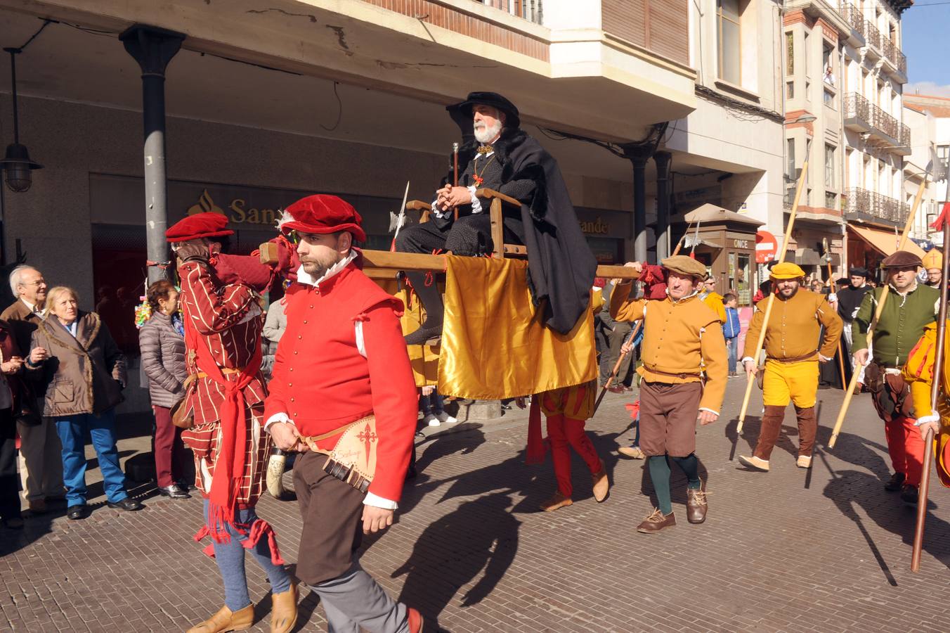 Medina recuerda la llegada de Carlos V en 1556