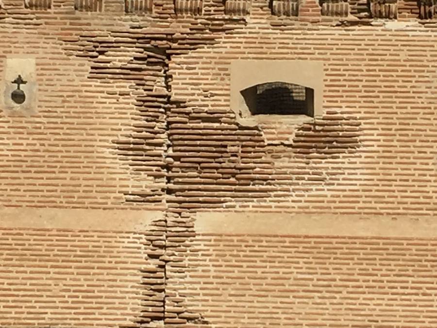 El castillo de Coca necesita una restauración