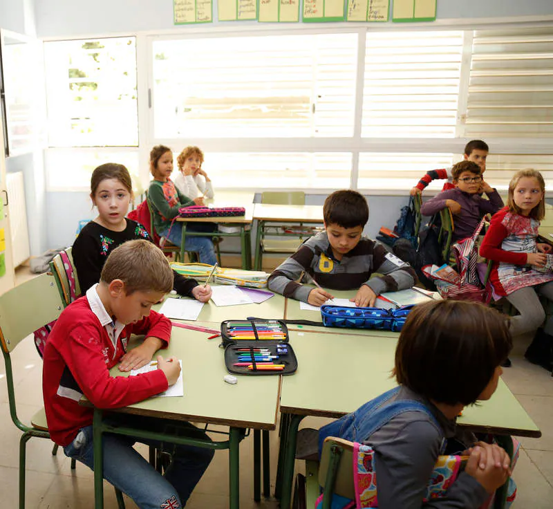 El centro, uno de los pioneros en el bilingüismo, está especializado en la atención a la diversidad y en alumnos con necesidades especiales