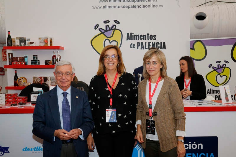 Nueve productores palentinos organizan degustaciones en el mayor 'show cooking' del mundo, que se está llevando a cabo en Valladolid
