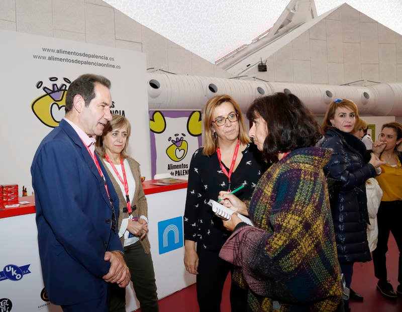 Nueve productores palentinos organizan degustaciones en el mayor 'show cooking' del mundo, que se está llevando a cabo en Valladolid