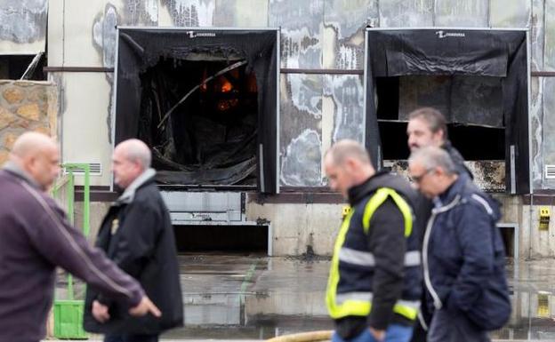 Incendio en la fábrica de Ornua.