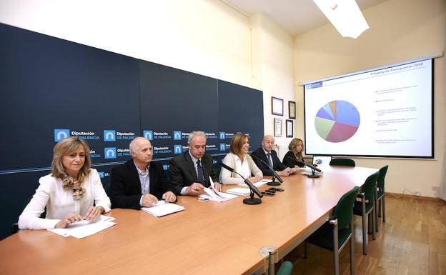Presentación del presupuesto de la Diputación para 2018.